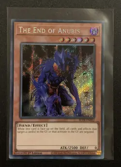 The End of Anubis - BLTR-EN052 - Secret Rare - 1st Edition - Yugioh TCG - Image 1