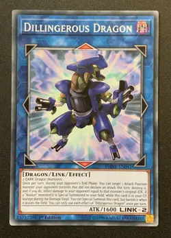 Dillingerous Dragon - DANE-EN041 - Common - 1st Edition - YuGiOh TCG - Image 1