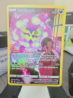 Pokemon TCG Spiritomb TG09/TG30 Lost Origin Trainer Gallery Holo Ultra Rare NM - Image 1