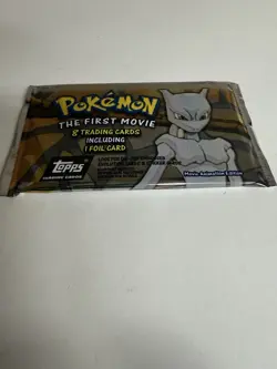 Topps Pokemon The First Movie Booster 1999 Animation Edition English New - Image 1