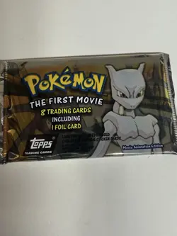 Topps Pokemon The First Movie Booster 1999 Animation Edition English New - Image 2