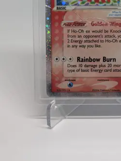 Ho-Oh Ex - 17/17 - Pokemon Pop Series 3 Holo Card DMG - Image 5