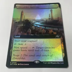 Amonkhet Raceway #424 Promo Extended Foil DFT Aetherdrift MTG Single Card - Image 2