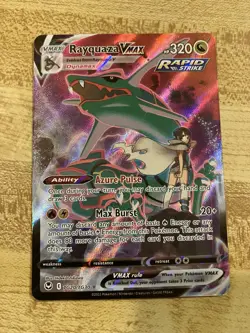 Pokemon Rayquaza VMAX TG20/TG30 Sword & Shield Silver Tempest Trainer Gallery NM - Image 1