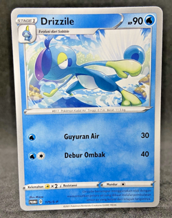LIMITED Pokemon TCG Indonesia Drizzile Promo 175/S-P Near Mint - Image 1
