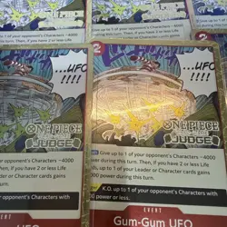 Gum-Gum UFO Judge Pack Vol. 6 OP10-020 (SET OF 6) ONE PIECE - Image 2