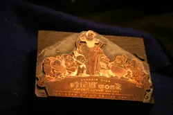 Disney's Snow White and the Seven Dwarfs Advertising Printers Block/ Plate! - Image 3