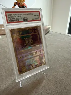 2000 Pokemon TCG Ancient Mew Holo Promo Pokemon 2000 Movie PSA 6 ENG - Image 2