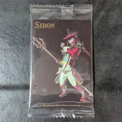 ++ The Legend of Zelda wafer card Sidon 10 Gold Foil Japanese - Image 1