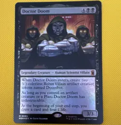 Wizards of the Coast MTG Doctor Doom Marvel Super Heroes #0095 Mythic EN - Image 1