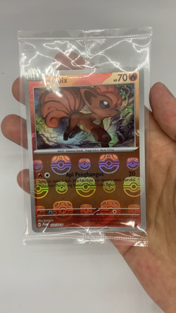 Pokemon Indonesia Vulpix Master Ball & Poke Ball Winner Promo 122/SV-P 151 Art - Image 2