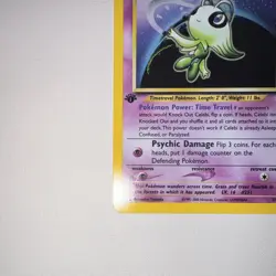 Pokemon TCG Celebi 3/64 Neo Revelation Holo Rare 1st Edition 2000 EN 50 HP - Image 4