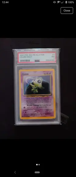 Pokemon TCG Celebi Neo Revelation Holo Rare Card - 3/64 - Image 1