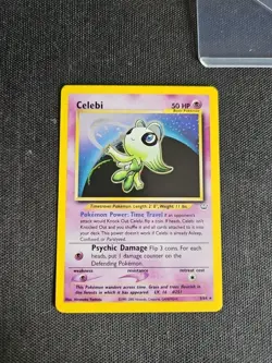 Pokemon TCG Celebi Neo Revelation Holo Rare Card 3/64 Unlimited HP - Image 1