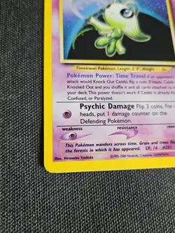 Pokemon TCG Celebi Neo Revelation Holo Rare Card 3/64 Unlimited HP - Image 3