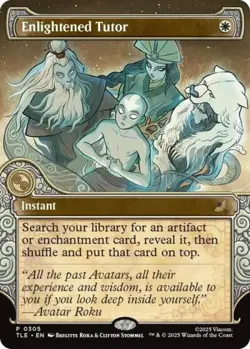 MTG English Enlightened Tutor (Showcase) NM Normal - Image 1