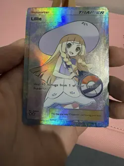 Lillie Pocket Card Pokemon DISPLAY ART CARD - Image 2