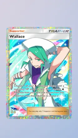 Pokemon TCG Pocket - Wallace Full Art 2⭐Card - English - TRADE - Image 1