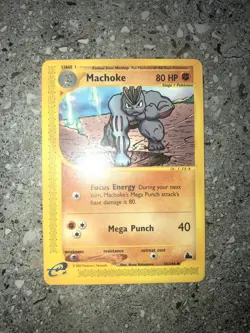 Pokemon TCG Cards Machoke 38/144 Skyridge Uncommon NM-M - Image 3