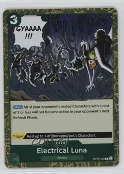 2024 One Piece Card Game: Two Legends OP08 R Electrical Luna #OP08-036 - Image 1