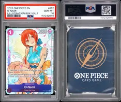 O-Nami (Illustration Box Vol.1) OP05-062 One Piece Promotion Cards Foil PSA 10 - Image 3