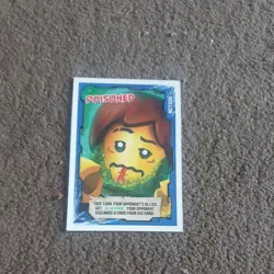❄LEGO Ninjago TCG 2016 Series 1 Poisoned #111 card - Image 1