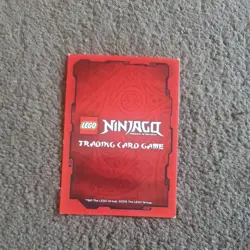 ❄LEGO Ninjago TCG 2016 Series 1 #117 crumbled staff card - Image 2