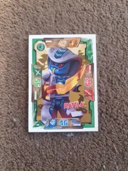 ❄LEGO Ninjago TCG 2016 Series 1 rattla #89 card - Image 1