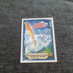❄LEGO Ninjago TCG 2016 Series 1 frozen weapon #121 card - Image 1