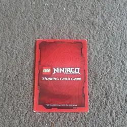 ❄LEGO Ninjago TCG 2016 Series 1 rockfall #112 card - Image 2