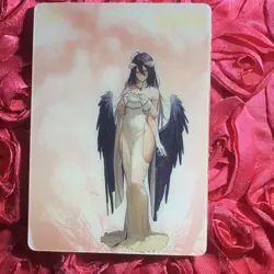 Albedo OVERLORD Lenticular INFLUENCER Waifu GIRL Anime ACG Card - Image 2