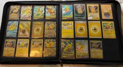 Pikachu cards all good condition comes with the binder All Pikachu - Image 1