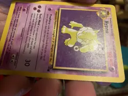 Hypno Fossil Unlimited 23/62 Non Holo Rare 1999 Vintage Pokemon TCG MP - Image 3