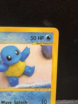 Pokemon TCG - Squirtle 💦🐢 131/165 Expedition Non Holo E-Series Yuka Morii NM - Image 4