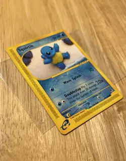 POKEMON SQUIRTLE 131/165 EXPEDITION BASE SET REGULAR COMMON 50HP BASIC 2002nm/lp - Image 2