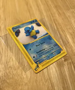 POKEMON SQUIRTLE 131/165 EXPEDITION BASE SET REGULAR COMMON 50HP BASIC 2002nm/lp - Image 5