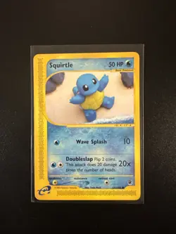 Pokemon Card WOTC Squirtle 131/165 Expedition Non-Holo 2002 E-Series - Image 1