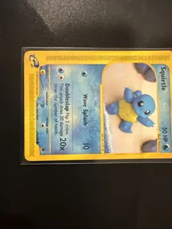 Pokemon Card WOTC Squirtle 131/165 Expedition Non-Holo 2002 E-Series - Image 2
