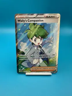 Wally's Compassion 176/132 Full Art Ultra Rare - Pokemon TCG: Mega Evolution NM - Image 1