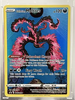 2023 Pokemon TCG Crown Zenith Galarian Moltres SWSH284 Black Star Promo - Image 1