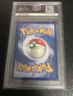 PSA 7 Blastoise Reverse Holo 36/165 Expedition Pokemon 2002 e-Reader WoTC - Image 2