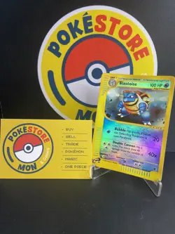 Pokemon - Blastoise - Expedition - Holo Reverse - 36/165 - ENG - Image 1