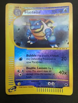Pokemon - Blastoise - Expedition - Holo Reverse - 36/165 - ENG - Image 2