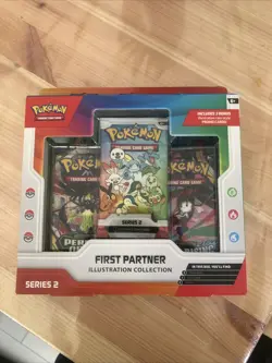 Brand New Sealed Pokemon First Partner Series 2 Illustration Collection - Image 1