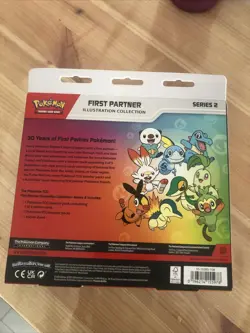 Brand New Sealed Pokemon First Partner Series 2 Illustration Collection - Image 2