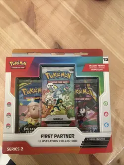 Brand New Sealed Pokemon First Partner Series 2 Illustration Collection - Image 1