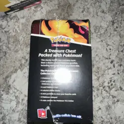 Pokemon TCG Fall 2020 Collectors Chest Tin Lunchbox 5 Booster Packs - Sealed - Image 3