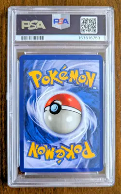 Pokemon TCG Blastoise Base Set Unlimited Holo Foil PSA NM 7 #2/82 1999 English - Image 3