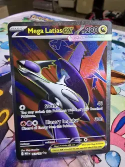 Pokemon Mega Evolution Mega Latias ex Full Art #163 Near Mint-In hand - English - Image 1