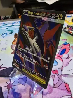 Pokemon Mega Evolution Mega Latias ex Full Art #163 Near Mint-In hand - English - Image 3
